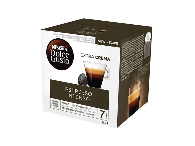 Kaffekapslar NESCAFÉ® Dolce Gusto® Café Au lait Intenso, 16 st.