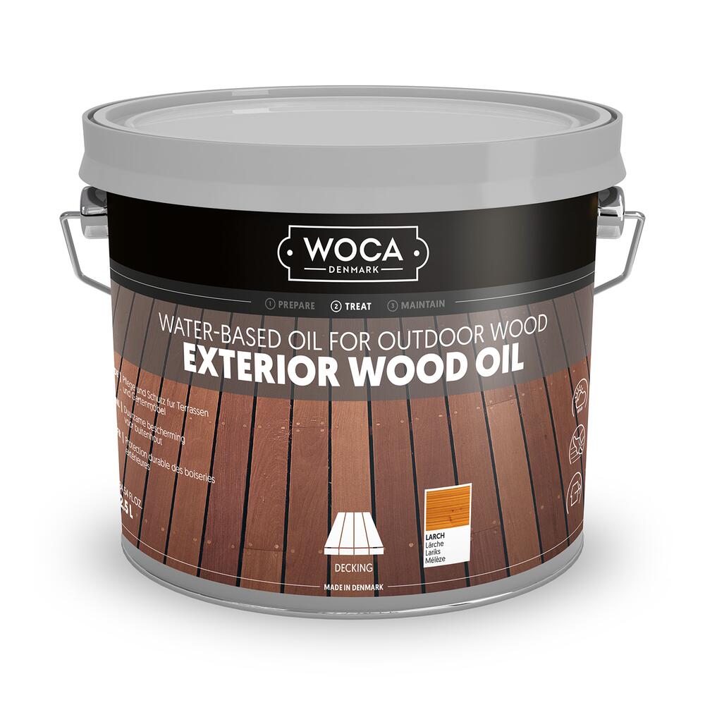 Utomhusolja Woca Exterior Wood Oil Merbau 2.5L