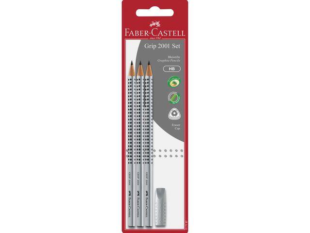 Blyerts Faber Castell Grip HBx3 4st