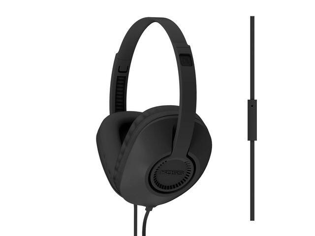 Hörlur+Mic Koss UR23i On-Ear Svart