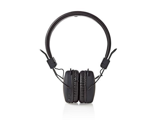 Hörlur+Mic Nedis Trådlösa On-Ear Svart