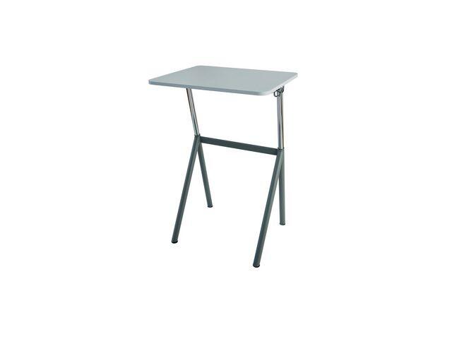 Standup Matting Elevbord Högtrycklaminat Grå 70x60cm