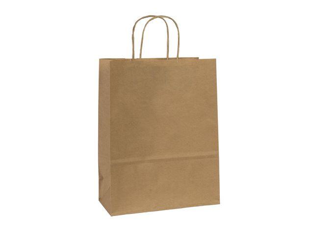 Bärkasse Sober Small Brun 24x11x31cm 150st