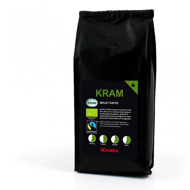 Kaffe Kahls Malt Kram Fairtrade och Krav 200g