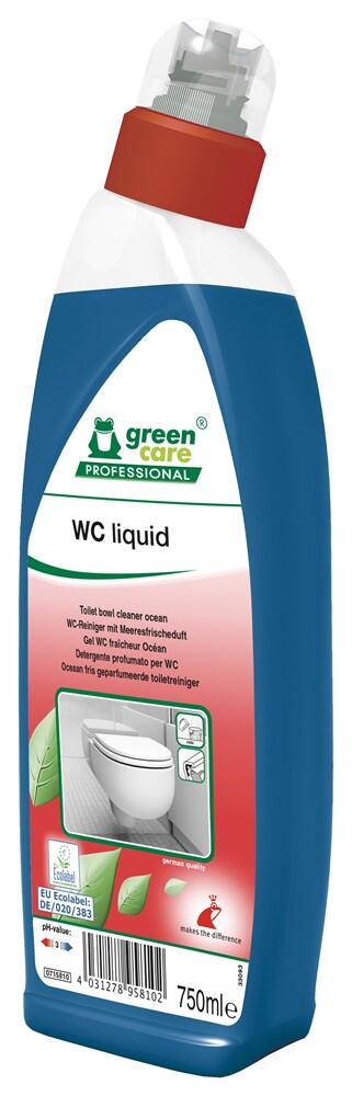 Sanitetsrent Green Care Wc-liquid 750ml