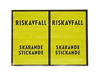 Etikett Nordic Brands Riskavfall 150mmx10m 100st