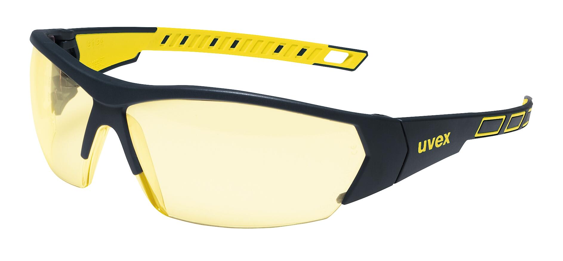 Skyddsglasögon Uvex I-Works Lins Gul