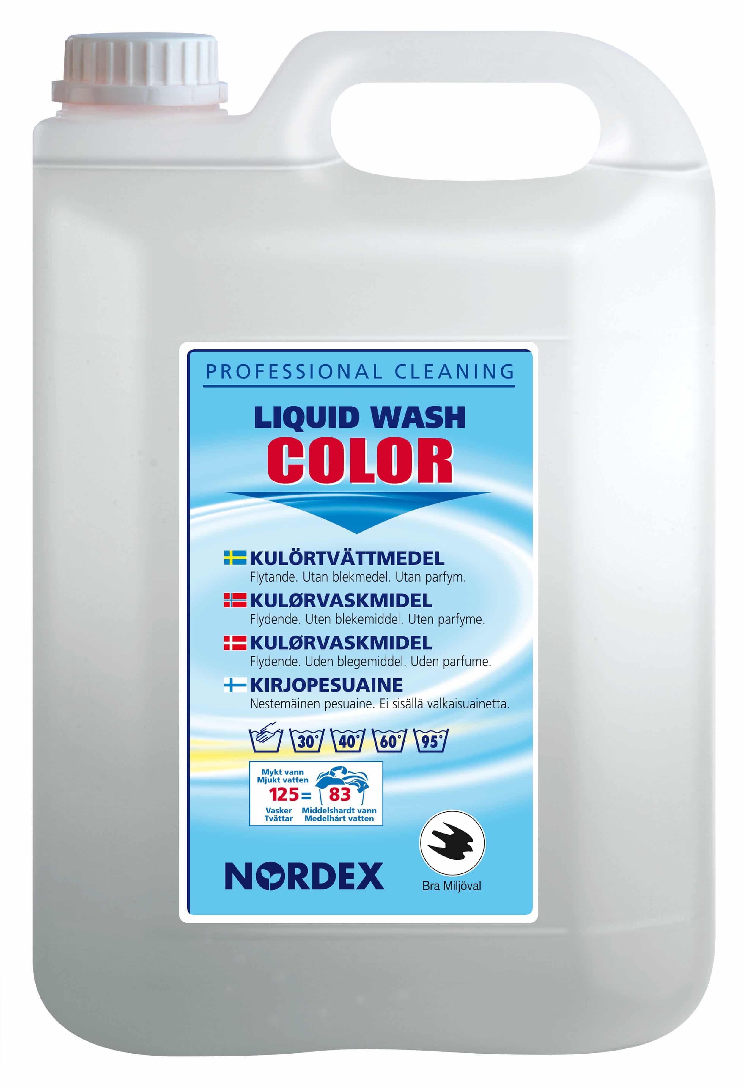 Flytande Tvättmedel Nordex Teddy Wash Color 5L