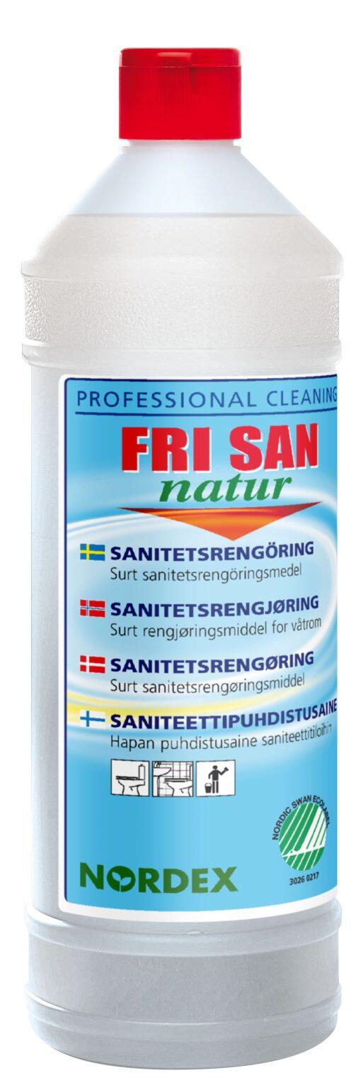 Sanitetsrengöring Nordex Fri San Natur 1L