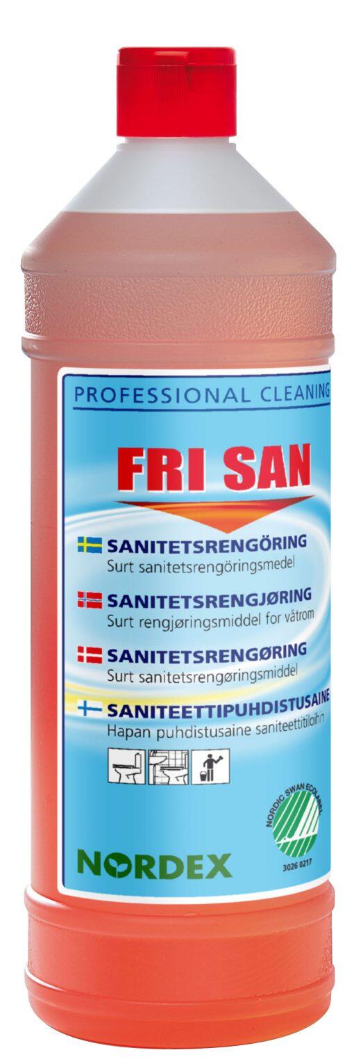 Sanitetsrent Nordex Fri San 1L