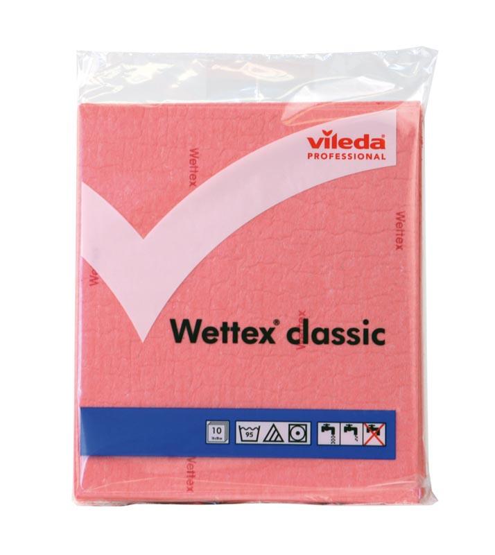 Svampduk Wettex Classic Röd 10st