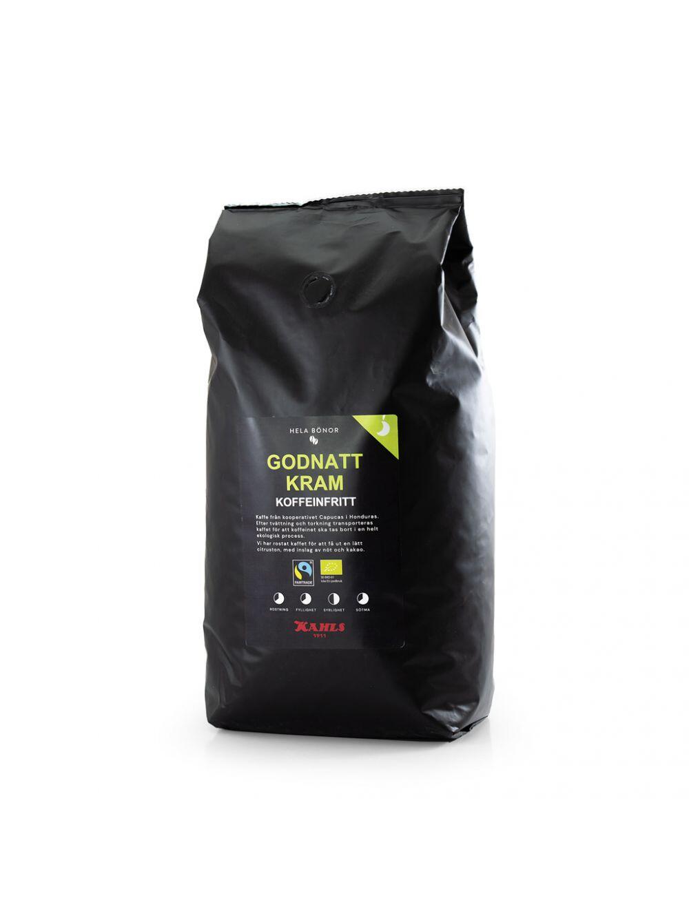 Kaffe Kahls Godnatt Kram Fairtrade & Eko 1kg