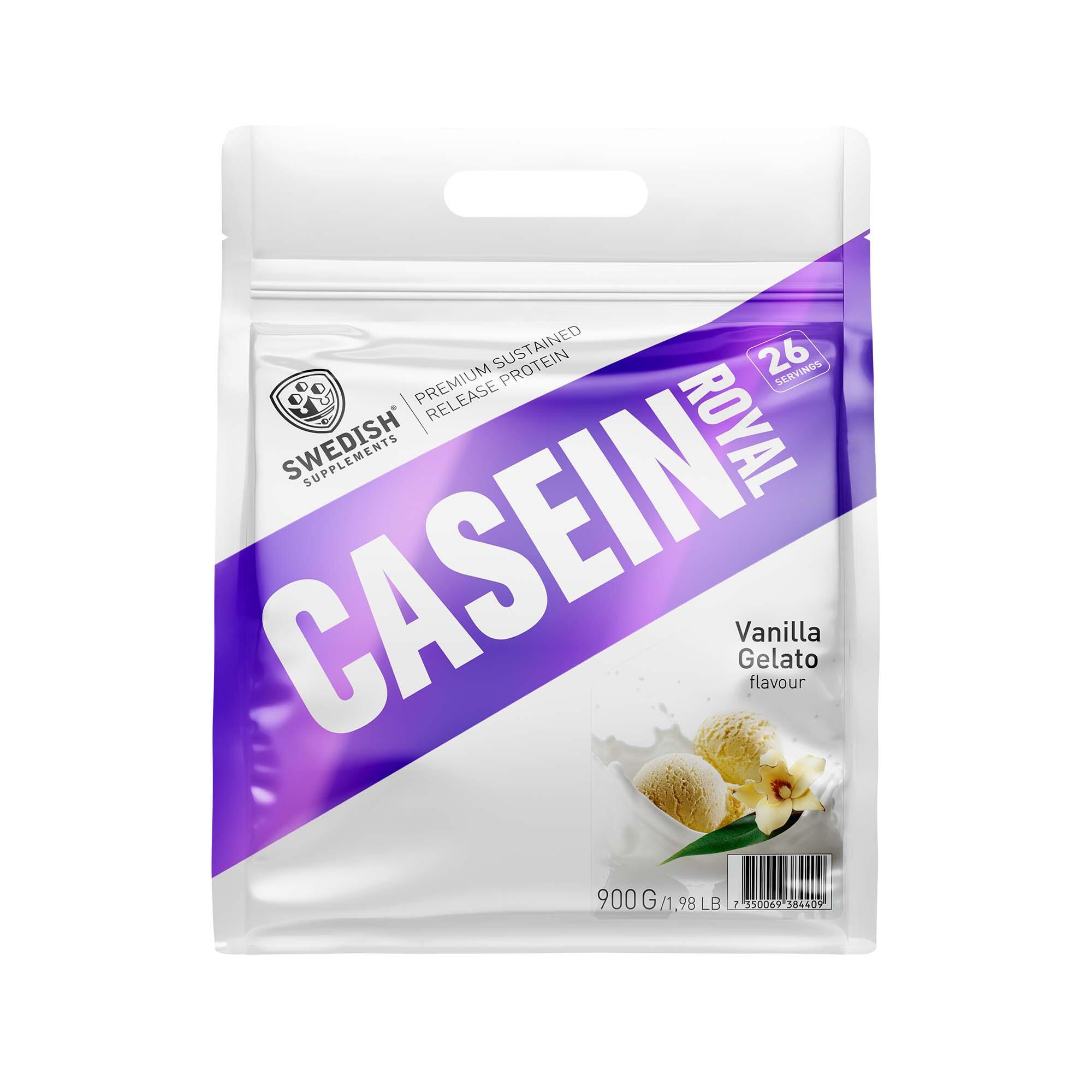 Proteinpulver Swedish Supplements Casein Royal Vanilla Gelato Cream 900g