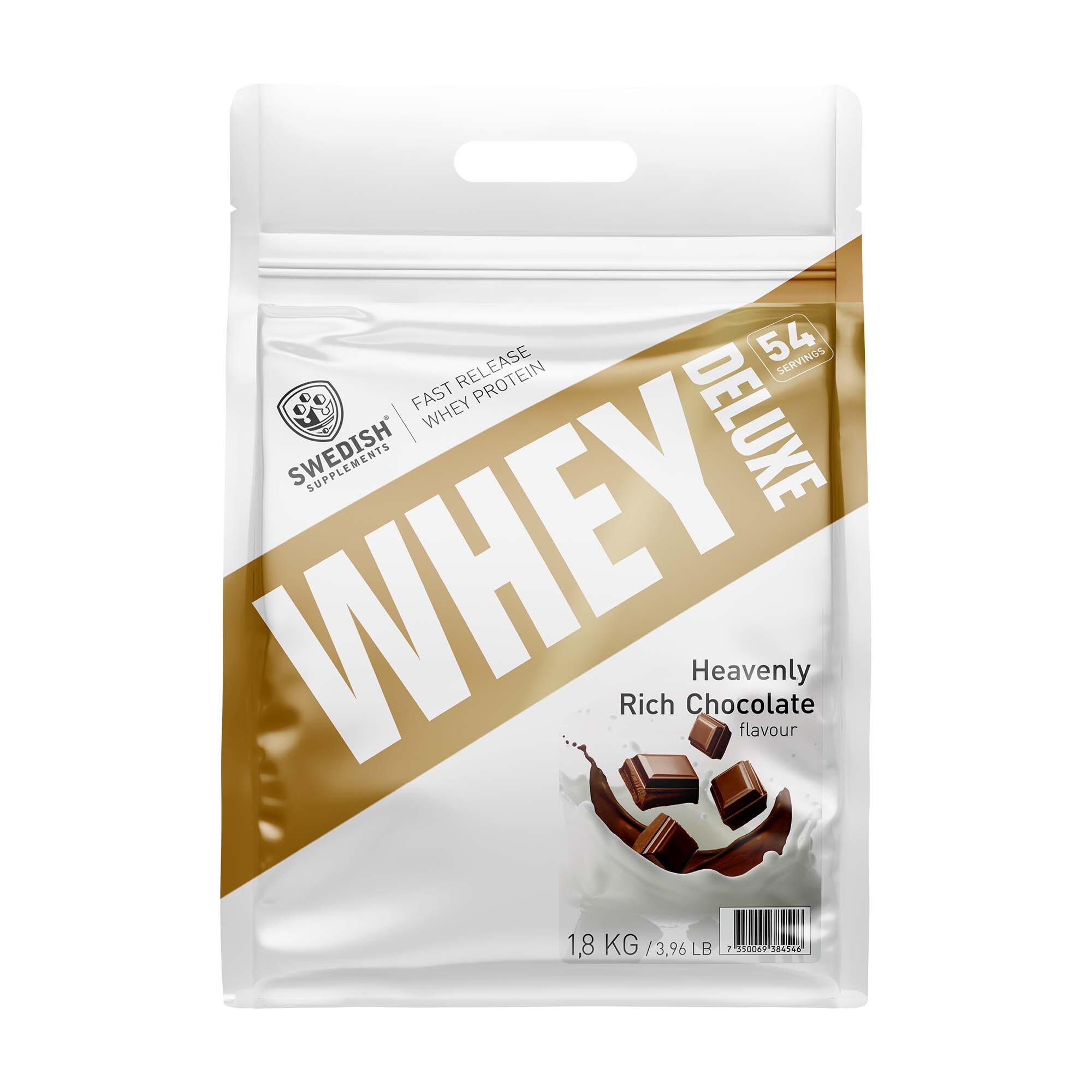 Kosttillskott Swedish Supplements Whey Protein Deluxe Heavenly Rich Chocolate 18