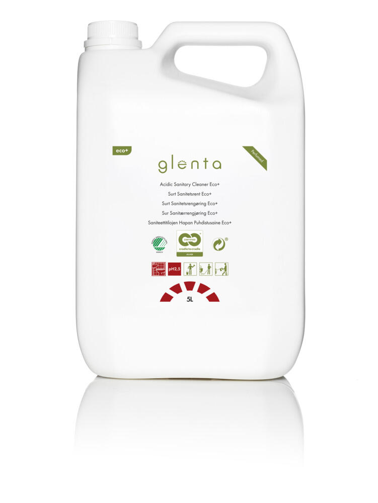 Sanitetsrengöring Glenta Surt Eco plus Parfymerad 5L