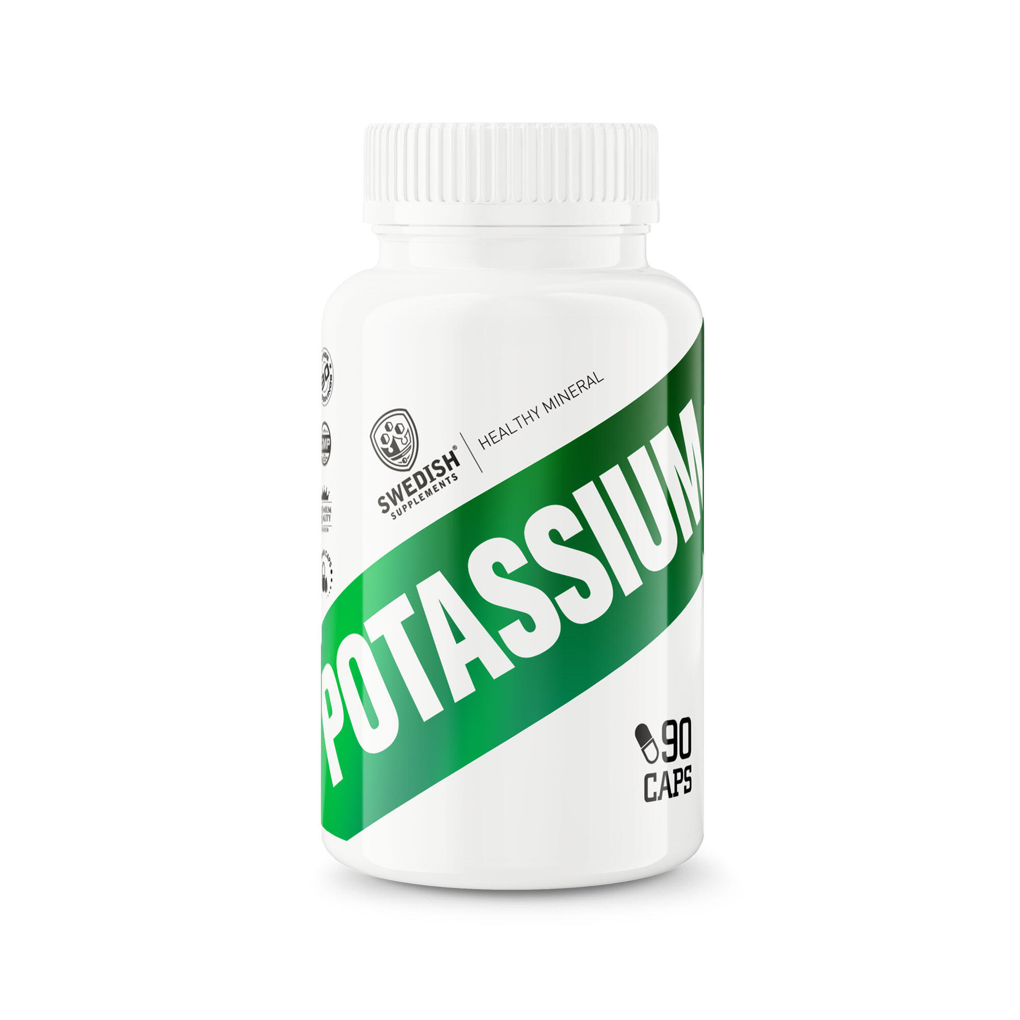 Kosttillskott Swedish Supplements Potassium (Kalium) 90 Caps