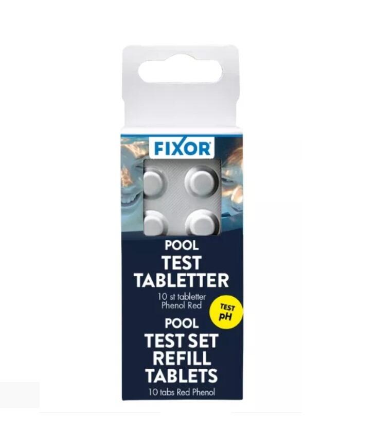 Testtabletter Nitor PH värde för Pool 10st