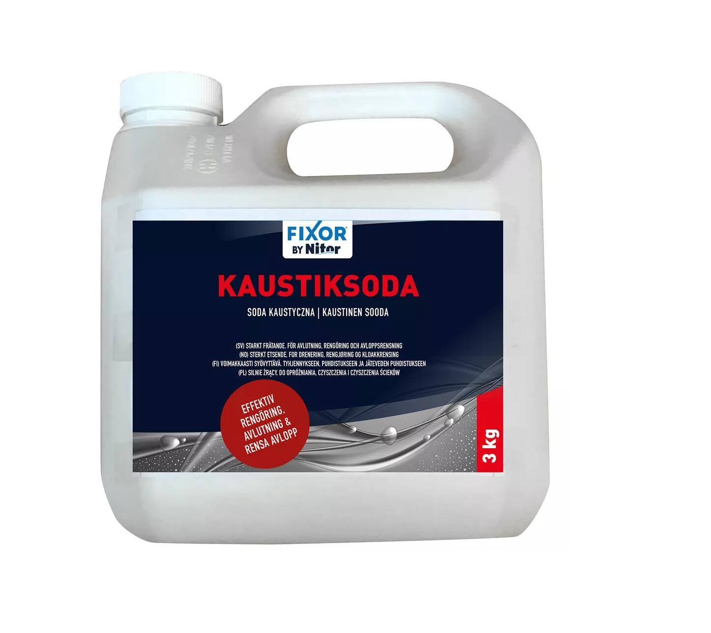Kaustiksoda Fixor by Nitor 3kg