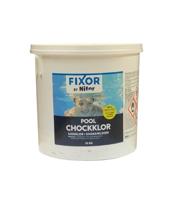 Chockklor Fixor by Nitor för Pool 10kg