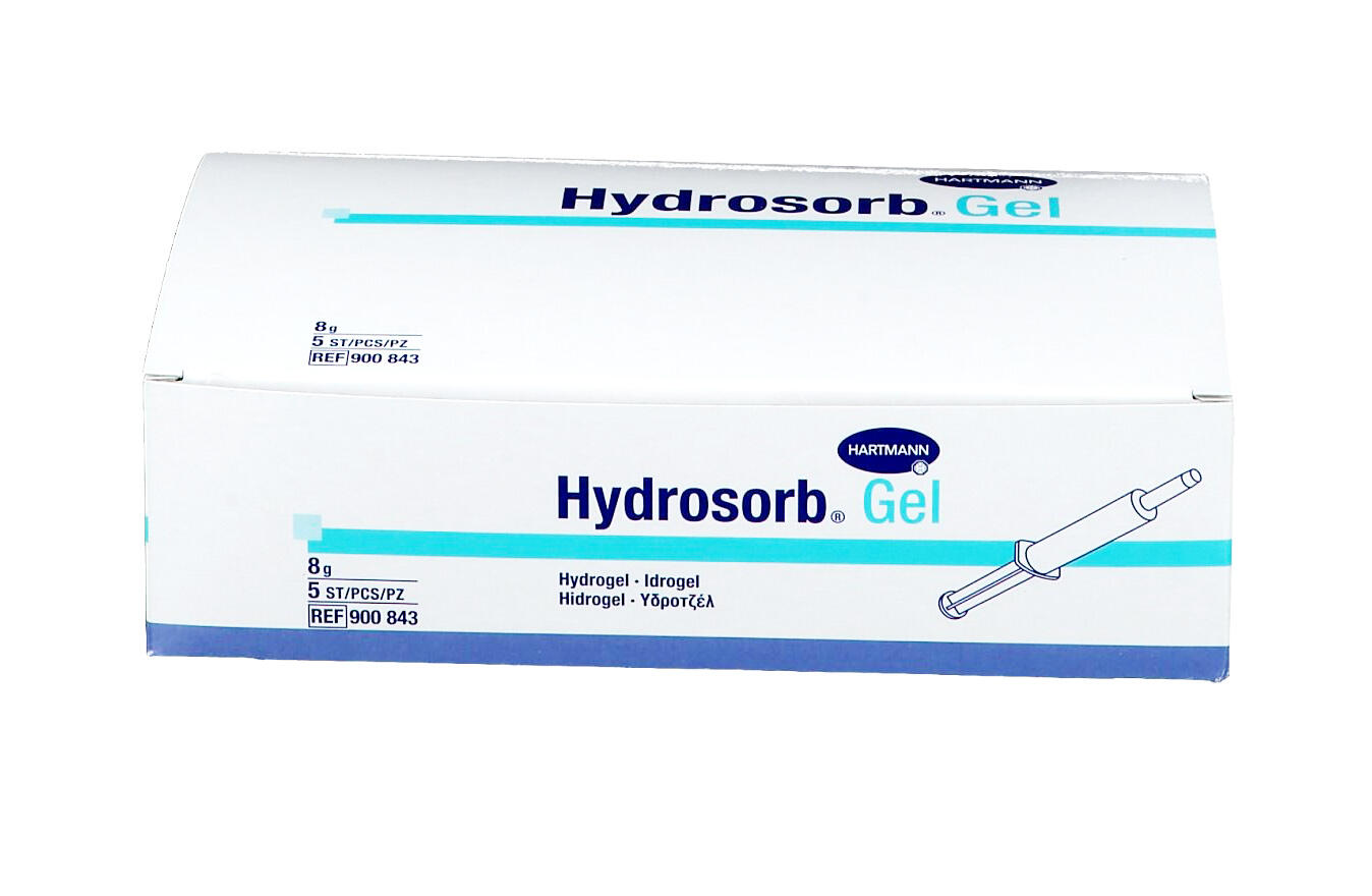 Hydrosorb Gel för Fuktig Sårläkning 8g 5st