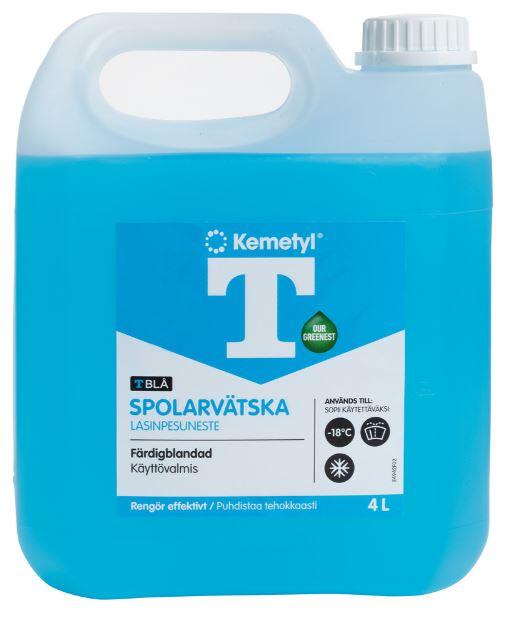Spolarvätska Kemetyl T-Blå 4L
