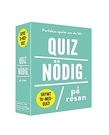 Spel QuizNödig På Resan