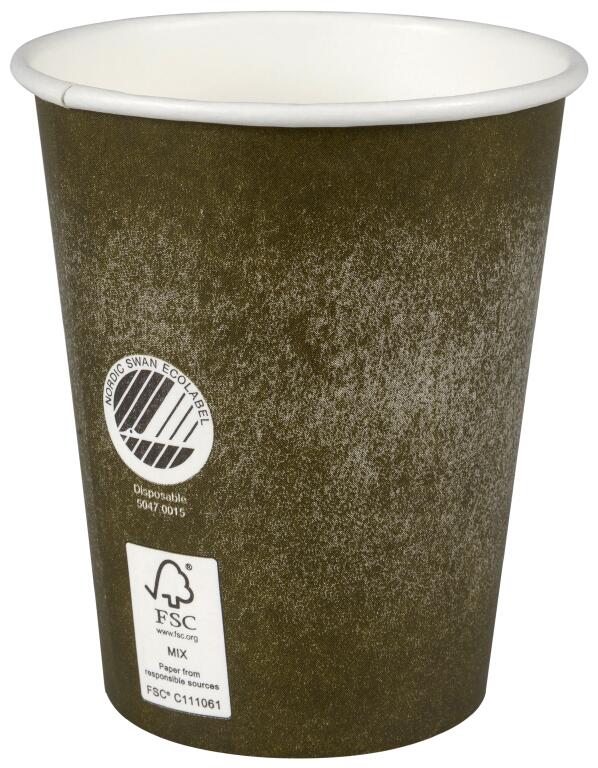 Kaffebägare Abena Gastro Grå 24cl 8oz 50st