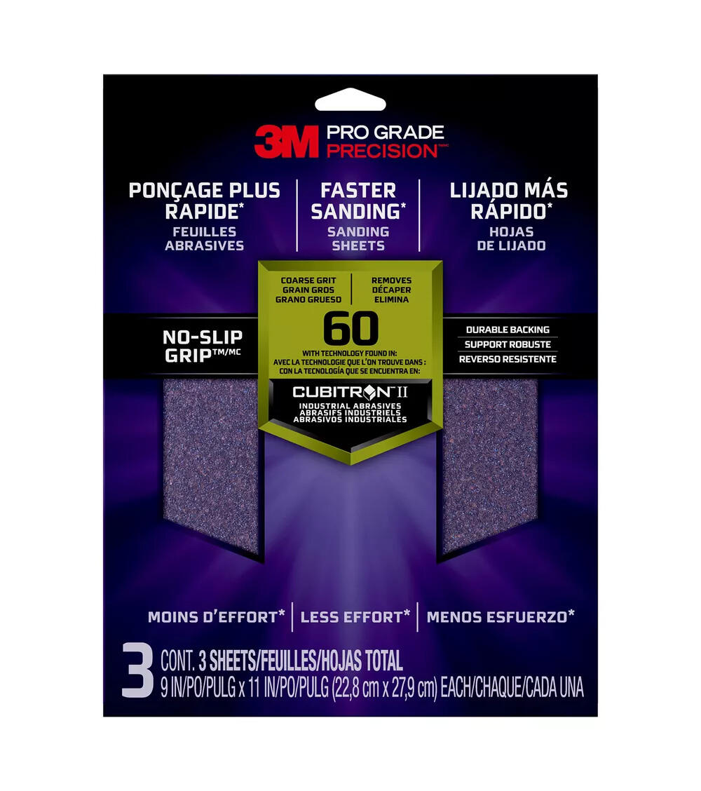 Slippapper 3M Helark Premium P60 3st