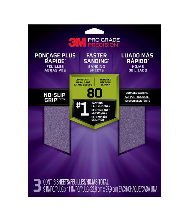 Slippapper 3M Helark Premium P80 3st
