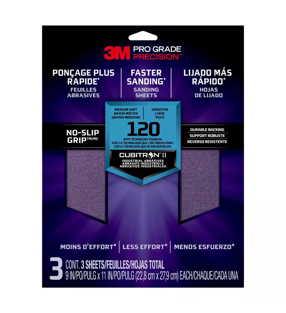 Slippapper 3M Helark Premium Sorterad 6st
