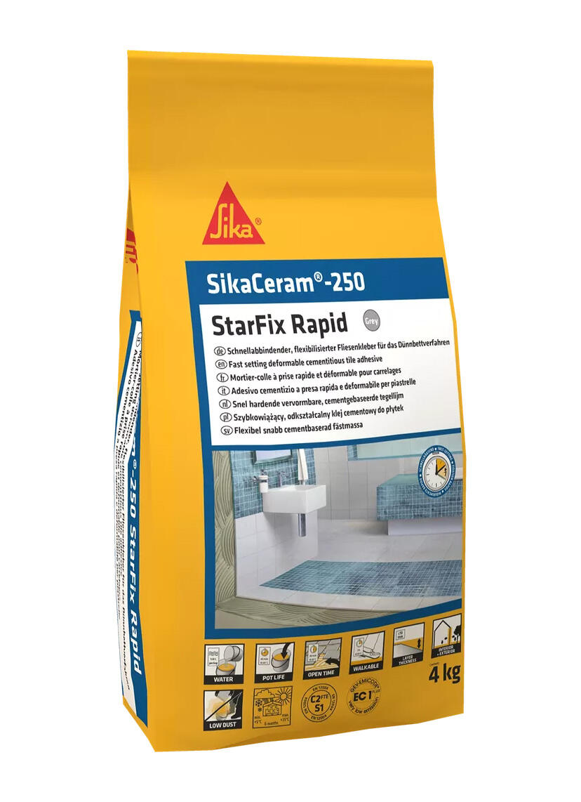 Kakelfix Sikaceram 250 Starfix Rapid 4kg