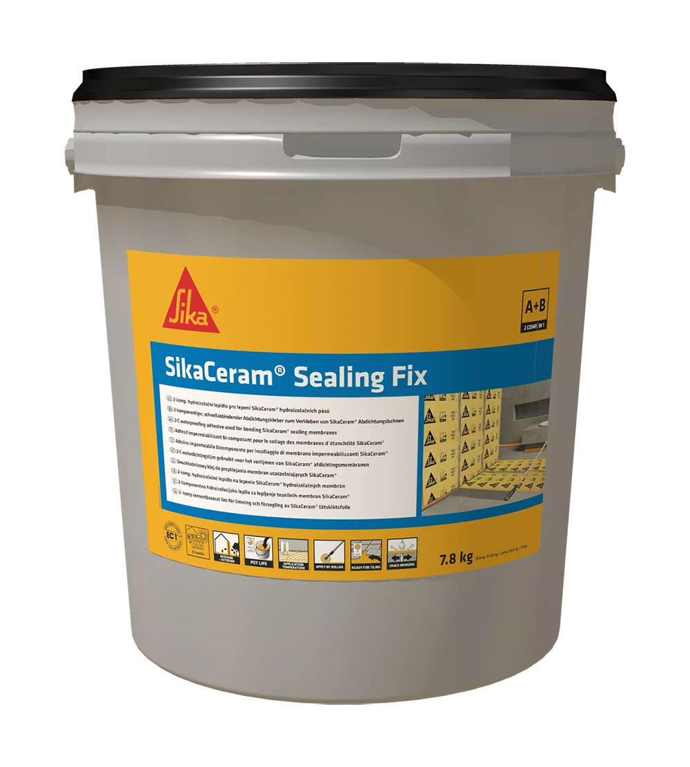 Tätskiktsmembran Sikaceram Sealing Fix Set 7.8kg