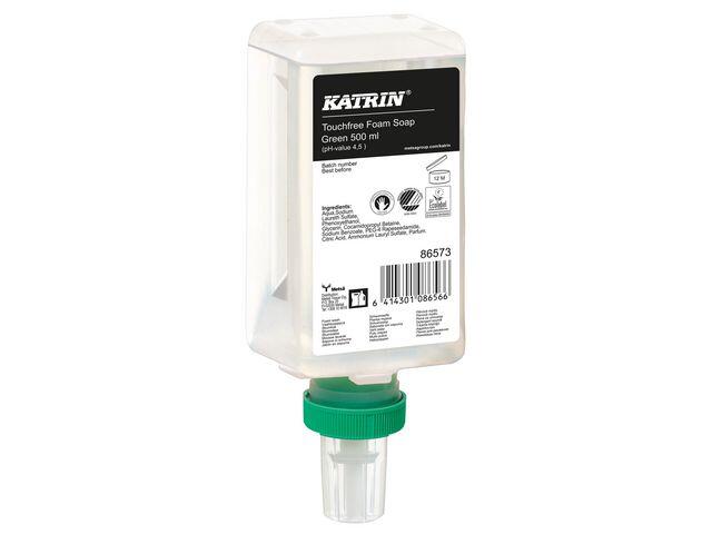 Dispenser Skumtvål Katrin Touchfree Foam Soap Green 500ml