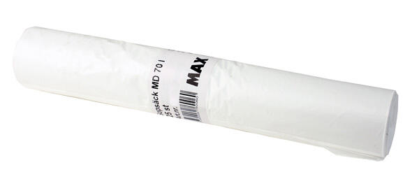 Sopsäck Max Prima Coex Vit 70L 25st/rl