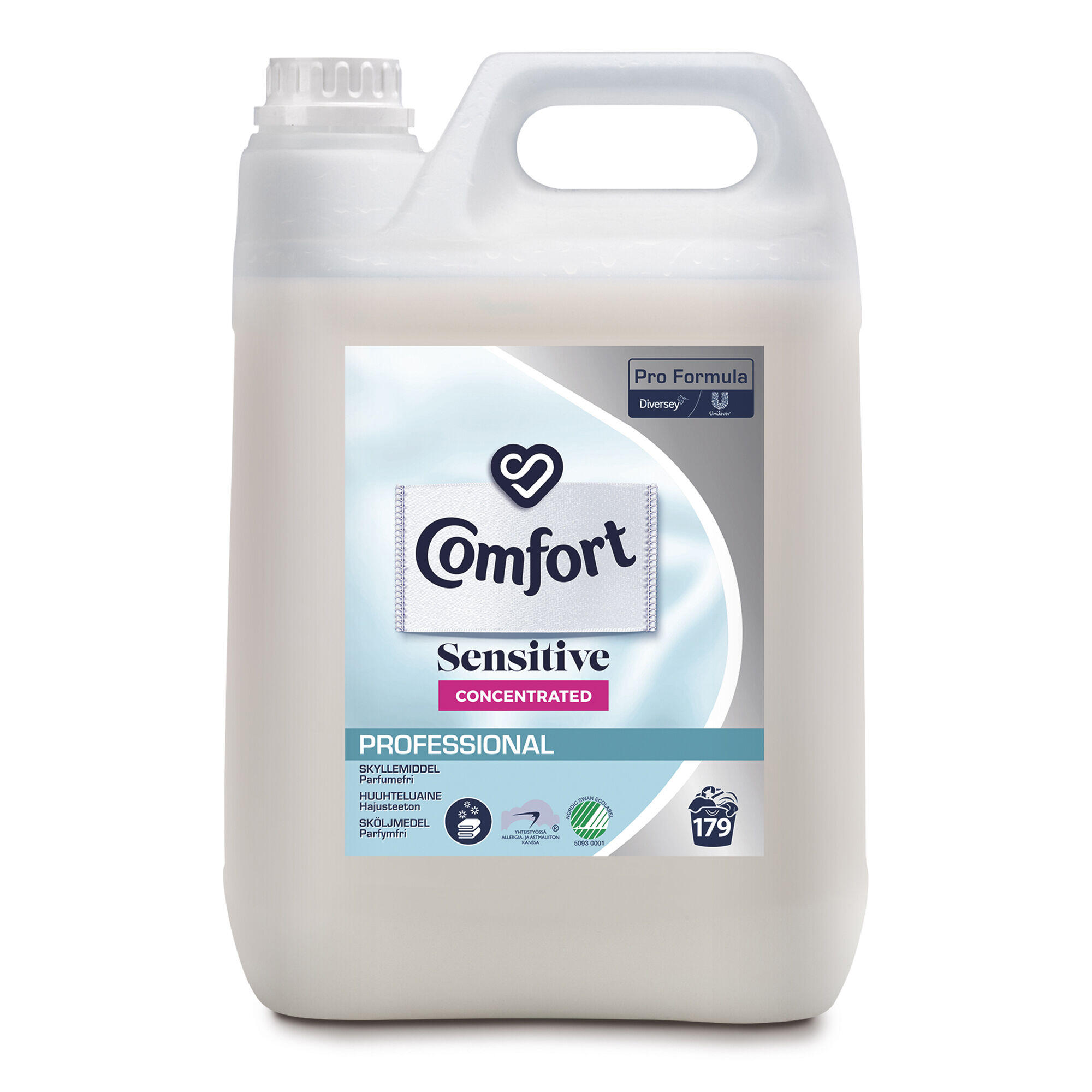 Sköljmedel Diversey Comfort Pro Formula Sensitive 5L