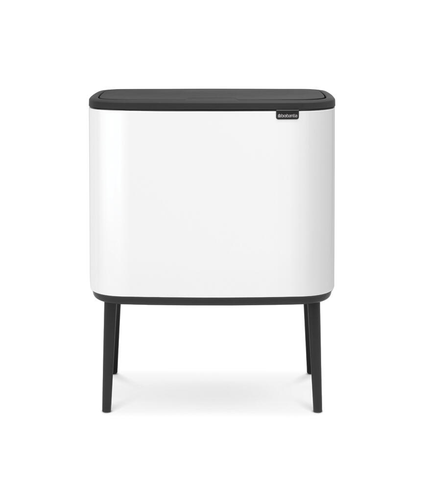 Papperskorg Brabantia Bo Touch Bin Vit 3x11L