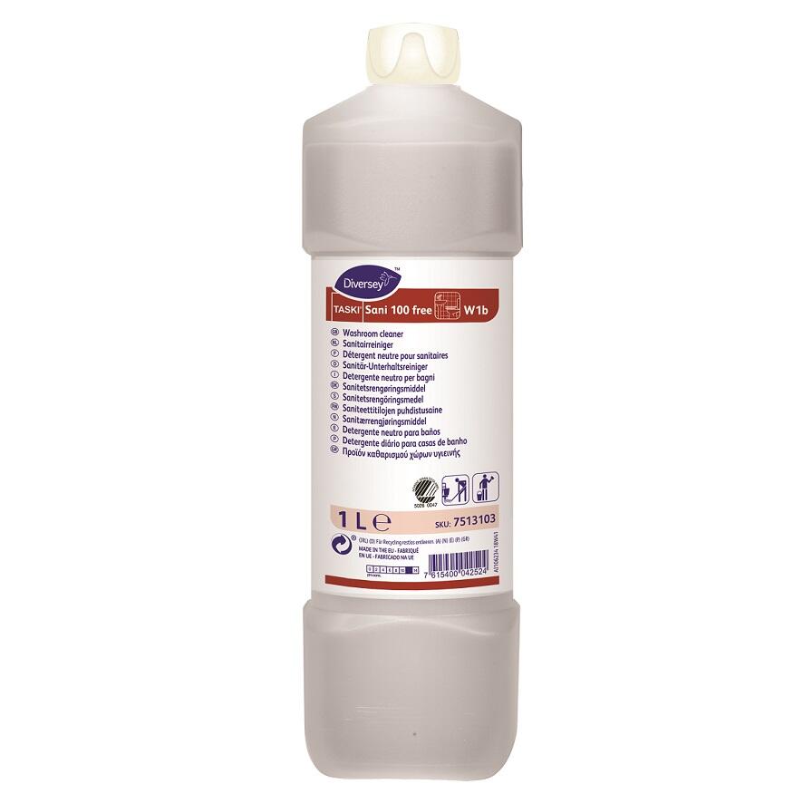 Sanitetsrent Diversey Taski Sani 100 Free W1b 1L