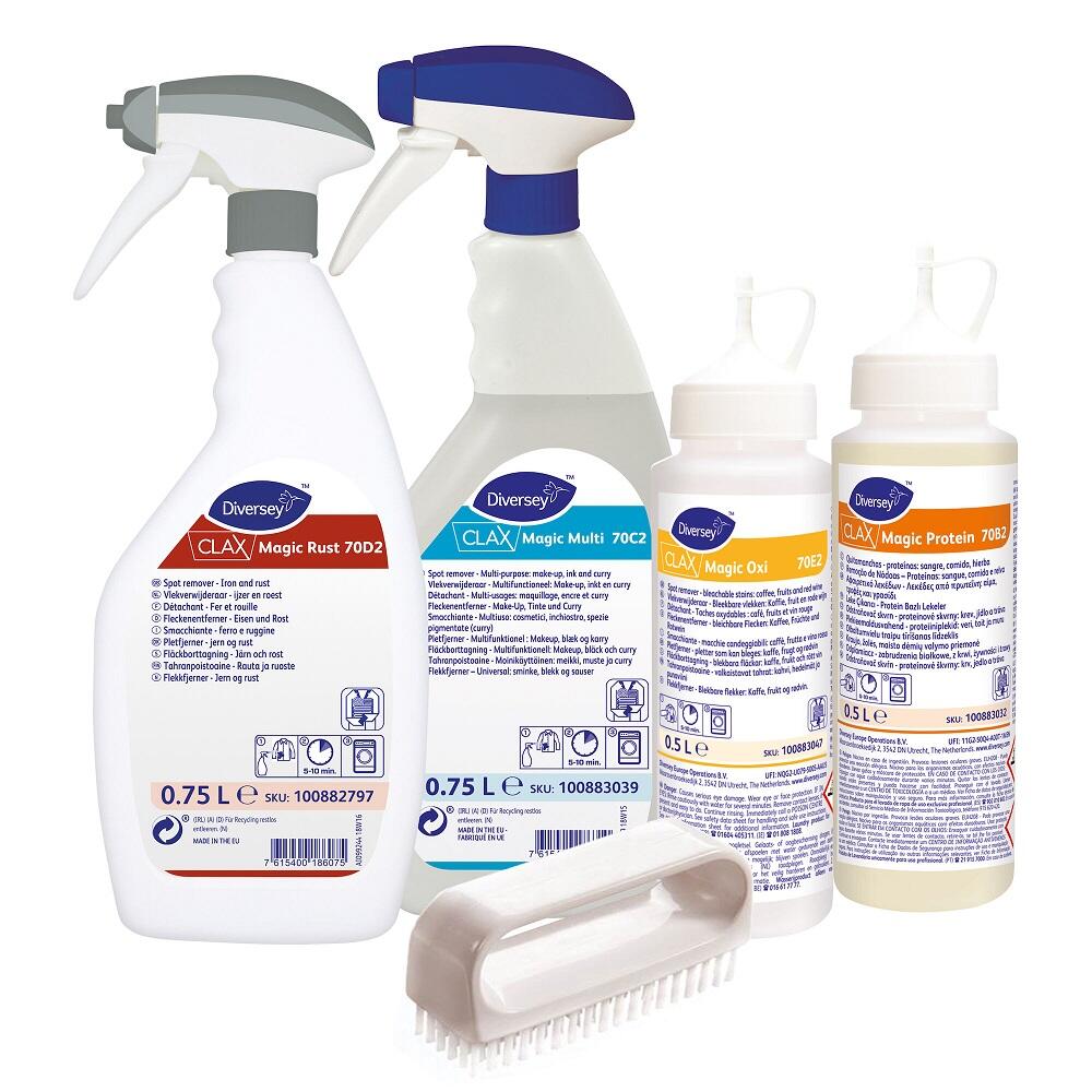 Fläckborttagningskit Diversey Clax Magic Starterkit 70A2
