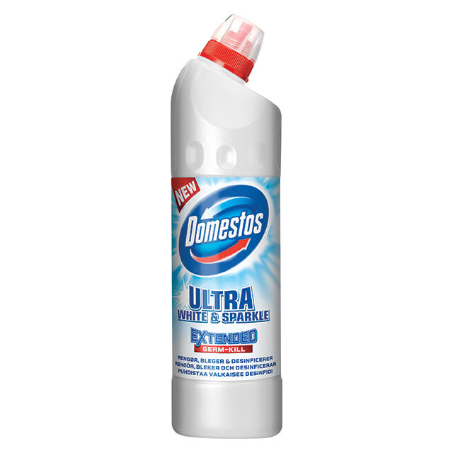 Toalettrengöring Diversey Domestos Ultra White & Sparkle 750ml