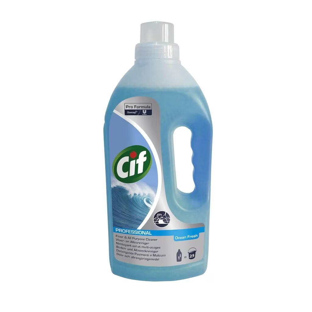 Rengöringsmedel Diversey Cif Pro Formula Floor & All Purpose Cleaner Ocean Fresh 1L