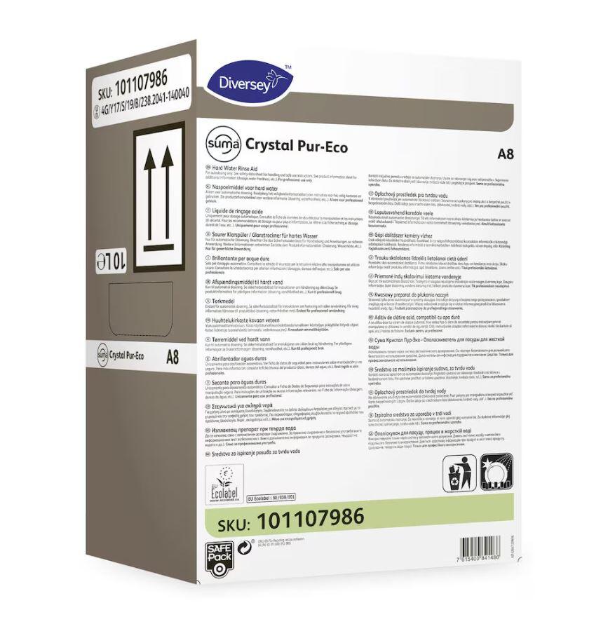 Torkmedel Diversey Suma Crystal Pur-Eco A8 10L