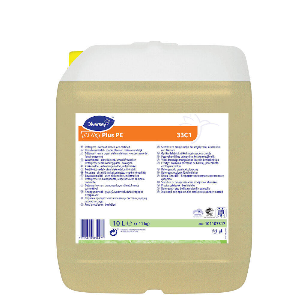 Tvättmedel Diversey Clax Plus Pur Eco 33C1 10L