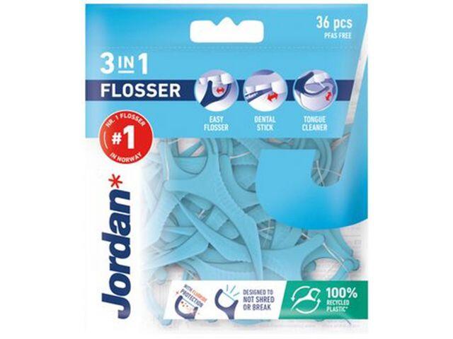 Tandtråd Jordan 3-in-1 Flosser 36st