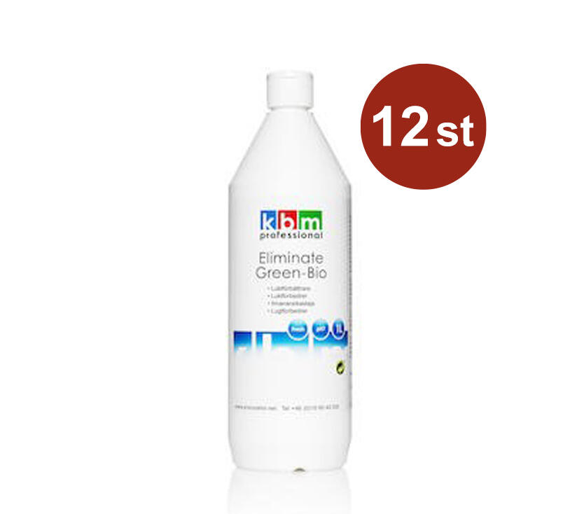 Luftförbättrare KBM Eliminate Green-bio Fresh 1L