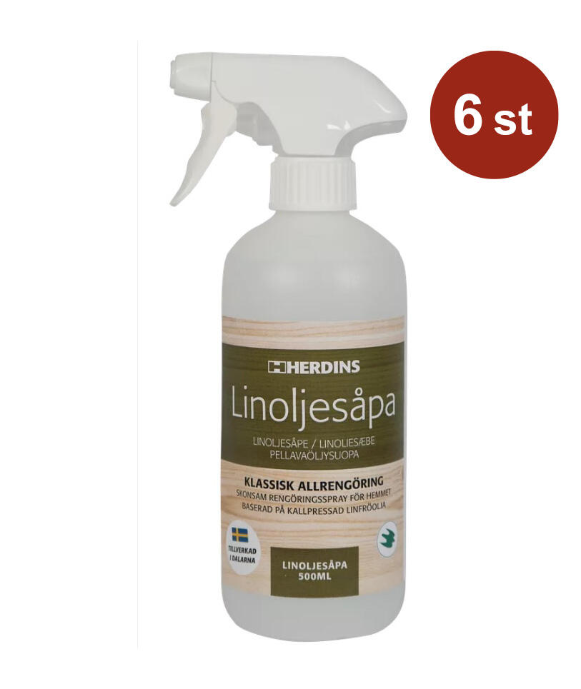 Linoljesåpa Herdins Naturell 500ml