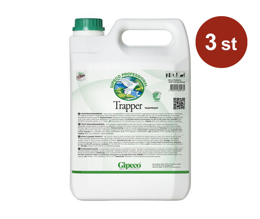 Trapprengöringsmedel Gipeco Trapper 5L