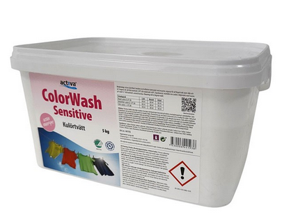 Tvättmedel Activa ColorWash Sensitive 5kg