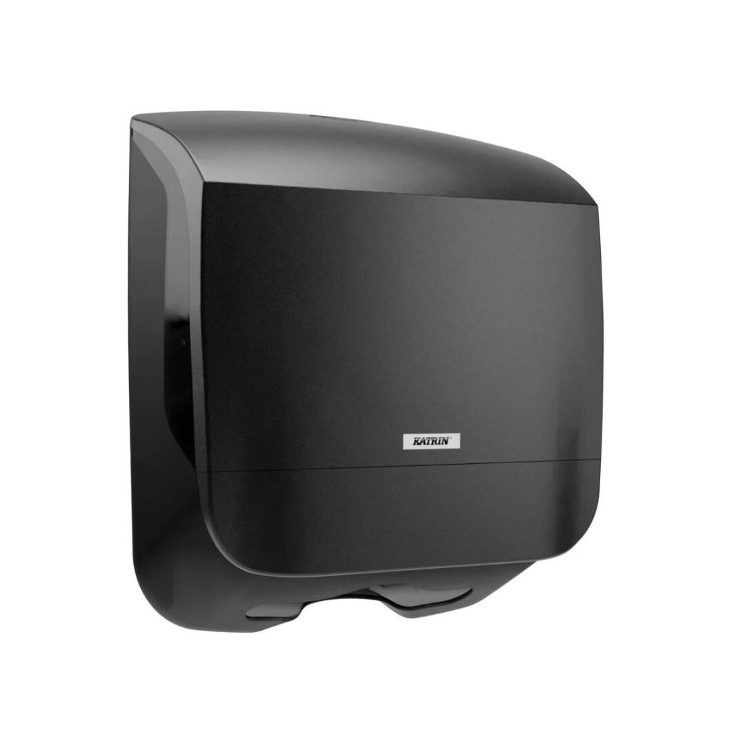 Pappersdispenser Katrin Handduk Svart S