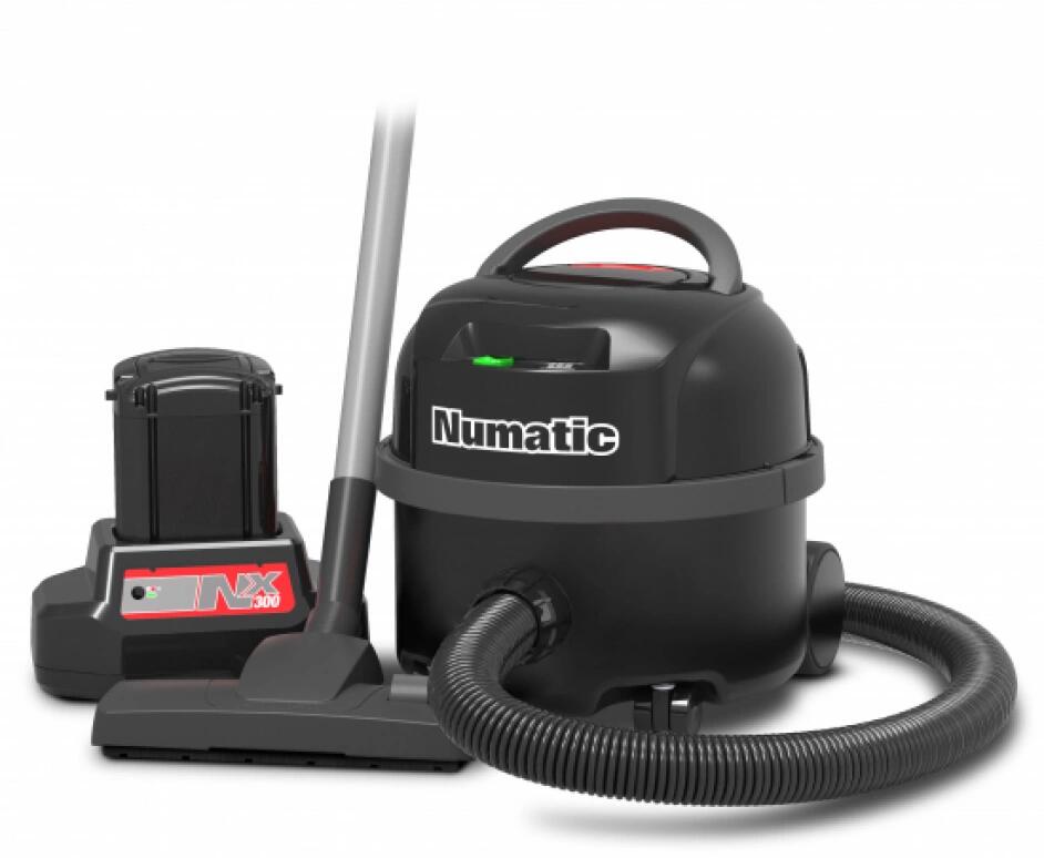 Dammsugare Numatic Inkl Batteri Svart 8L