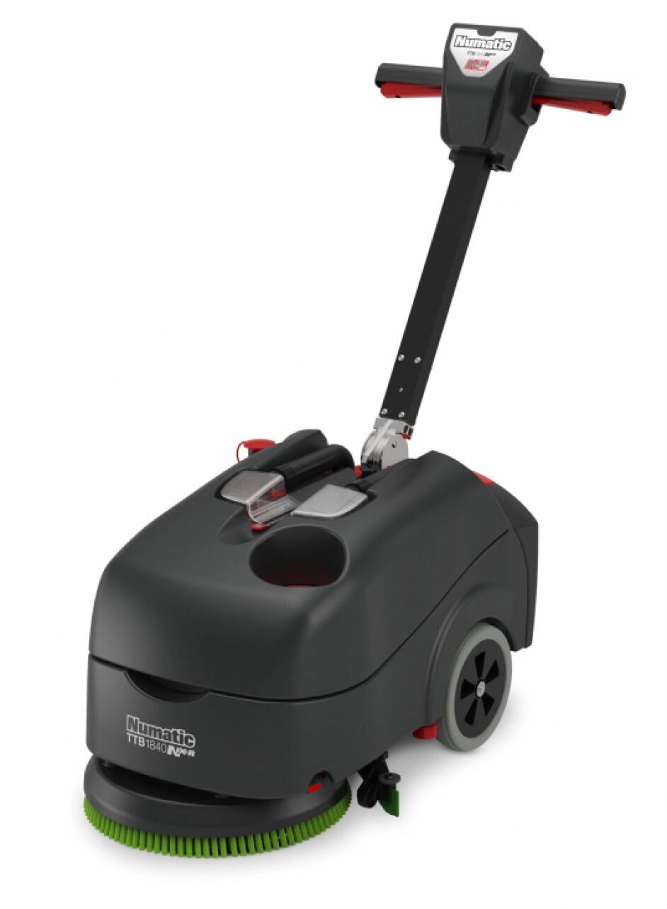 Kombiskurmaskin Numatic Inkl Batteri-Laddare-Borste 18L